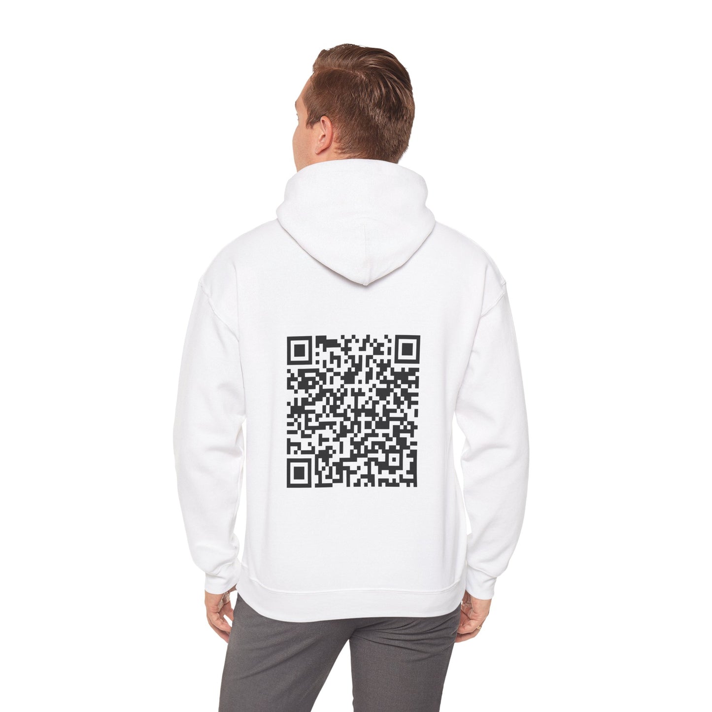 “Be the Plot Twist” Limited Edition QR Code Hoodie by NooréeWrites