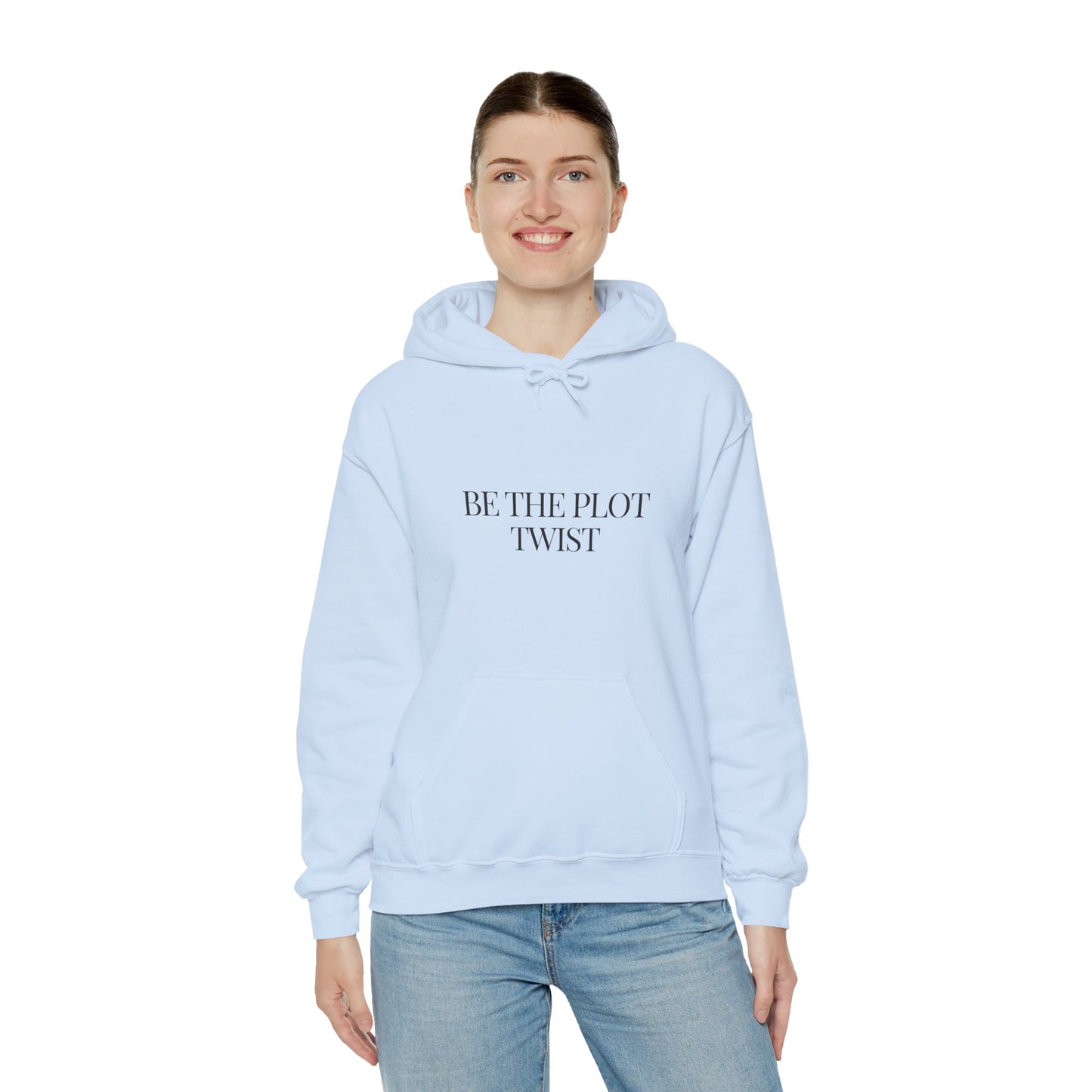 "Be the Plot Twist" Hoodie by NooréeWrites