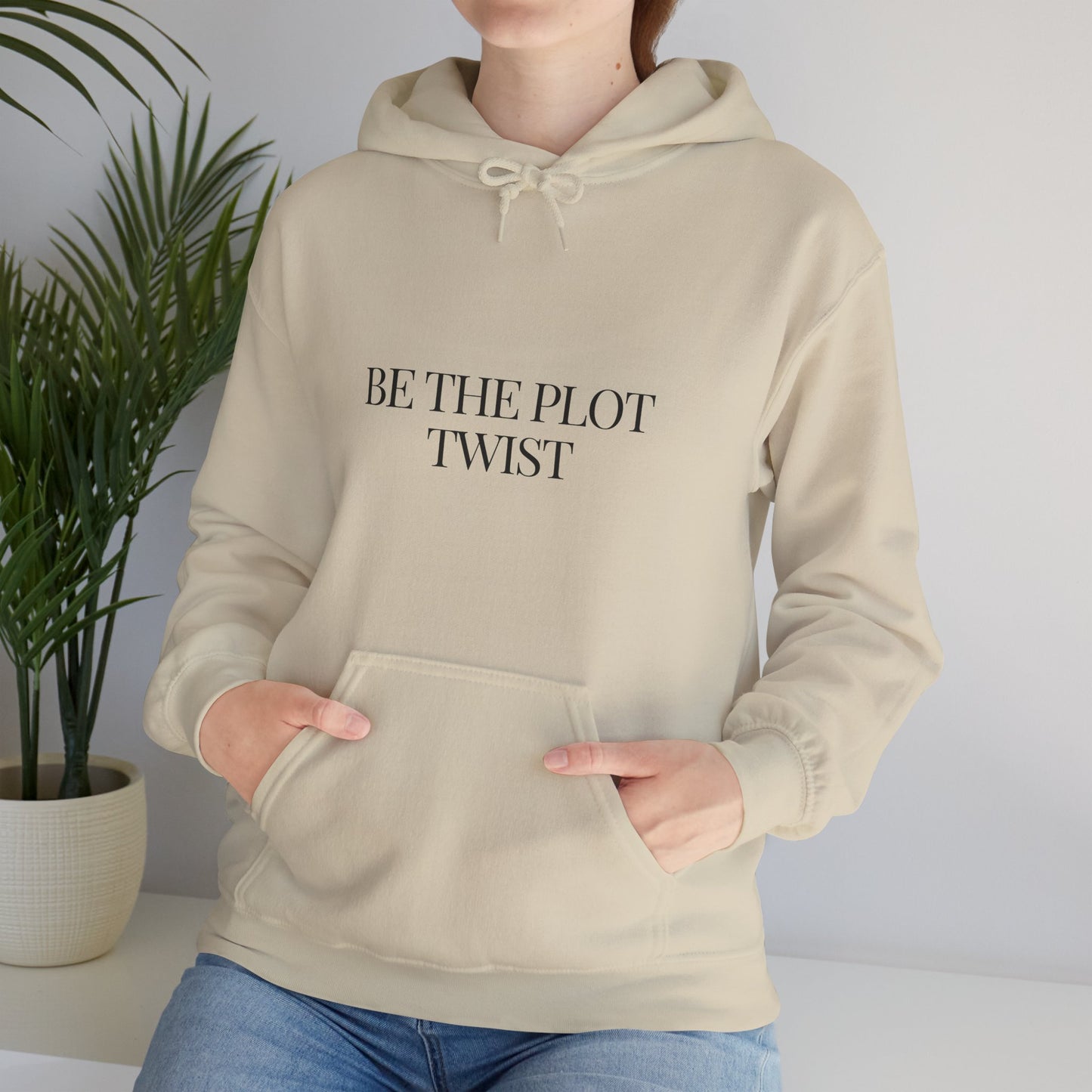 "Be the Plot Twist" Hoodie by NooréeWrites