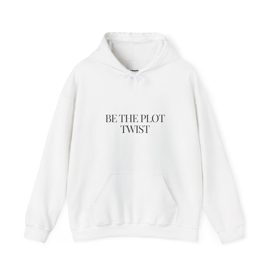 “Be the Plot Twist” Limited Edition QR Code Hoodie by NooréeWrites