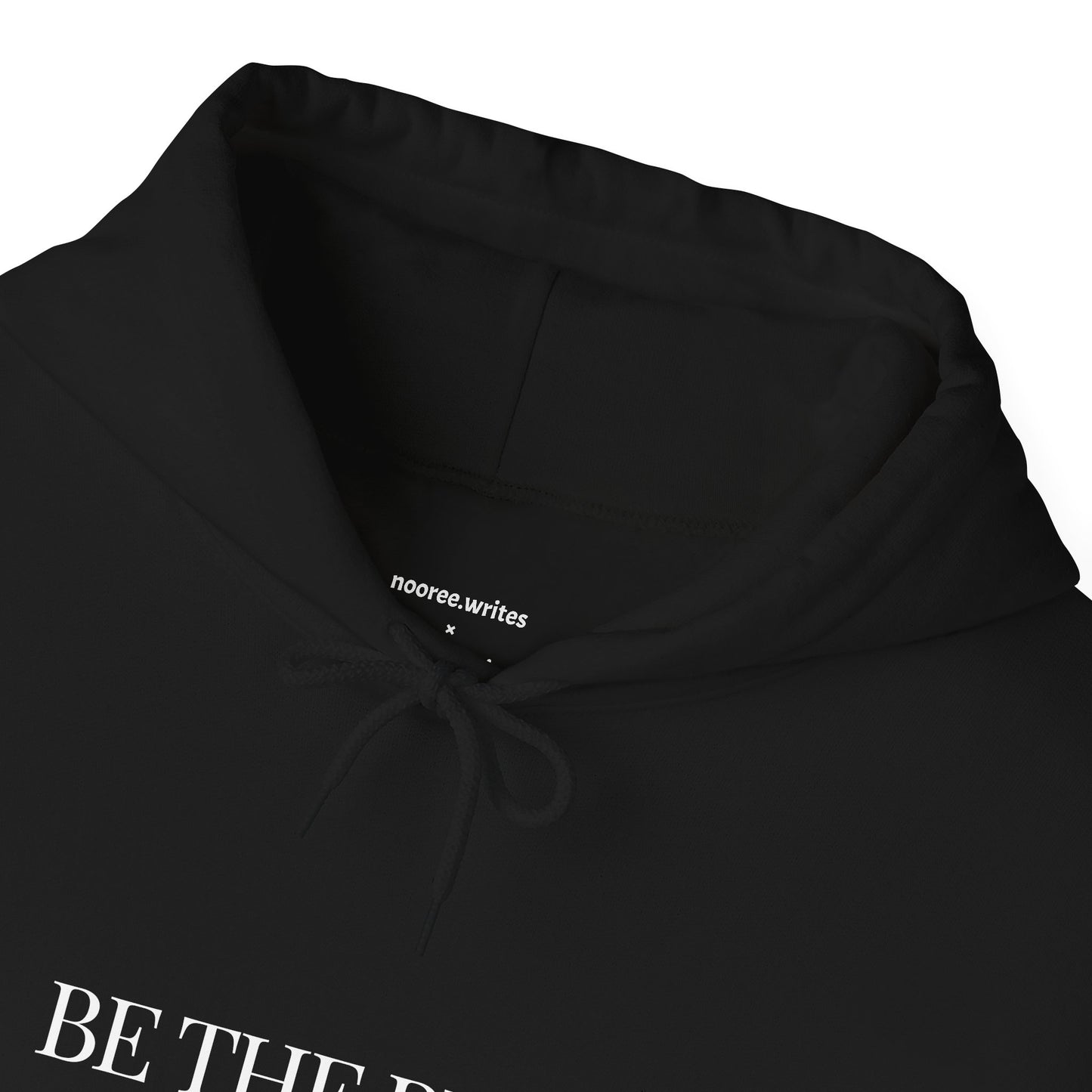 “Be the Plot Twist” Limited Edition QR Code Hoodie by NooréeWrites