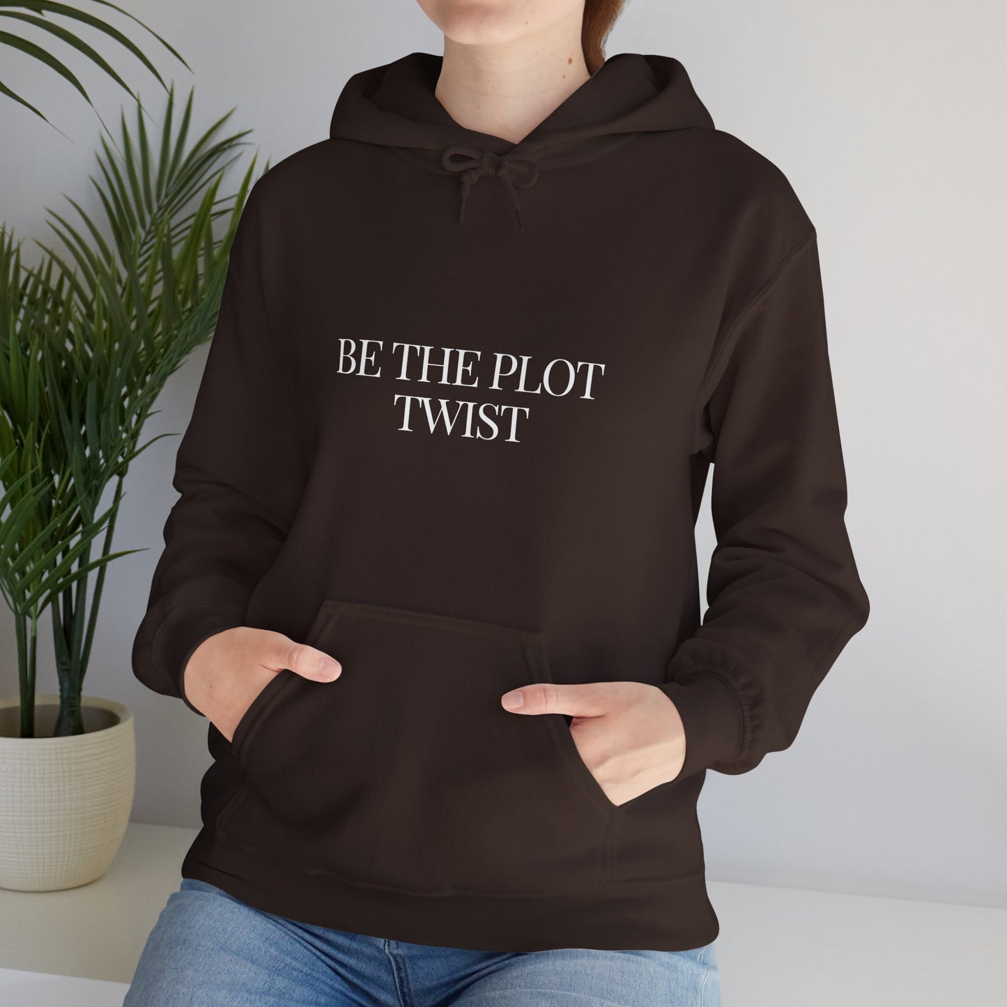 "Be the Plot Twist" Hoodie by NooréeWrites