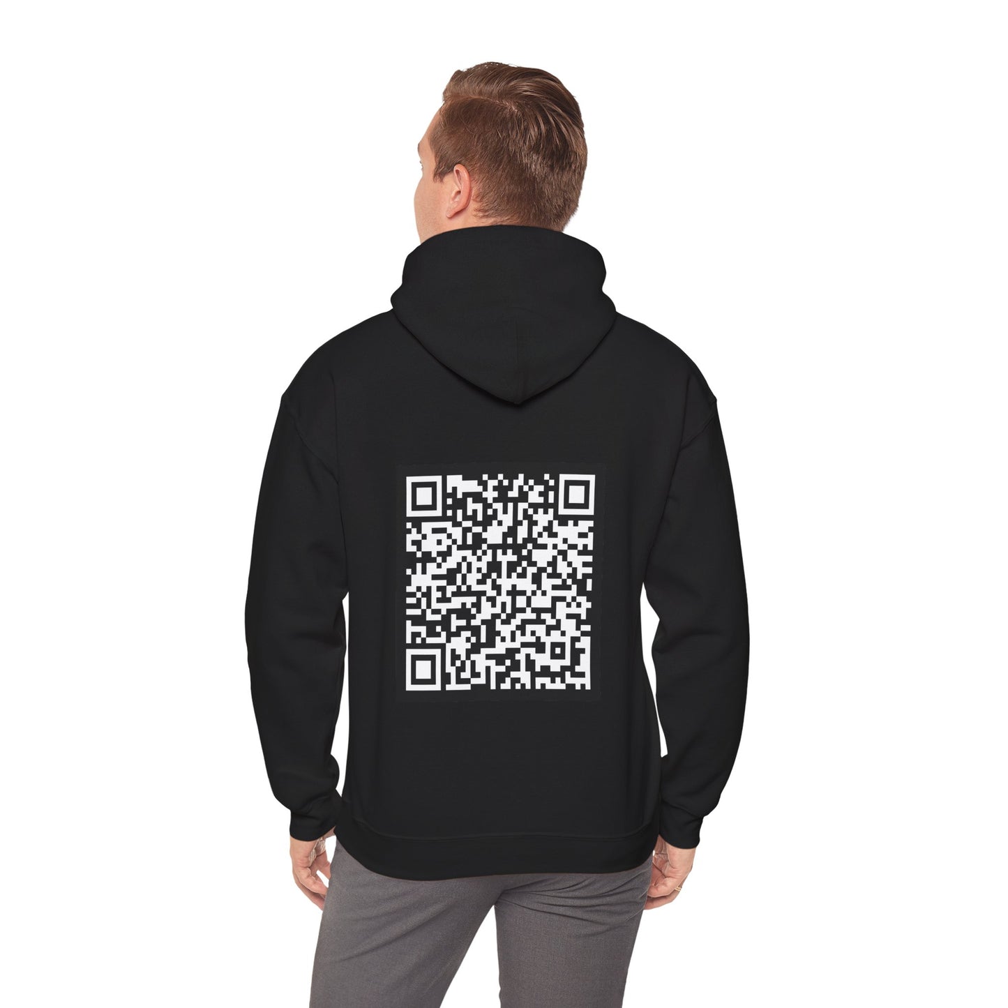 “Be the Plot Twist” Limited Edition QR Code Hoodie by NooréeWrites