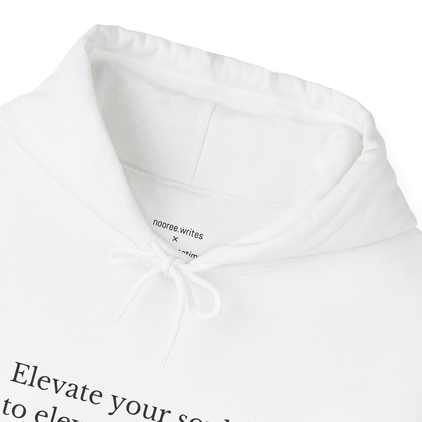 "Elevate Your Soul" Hoodie by NooréeWrites