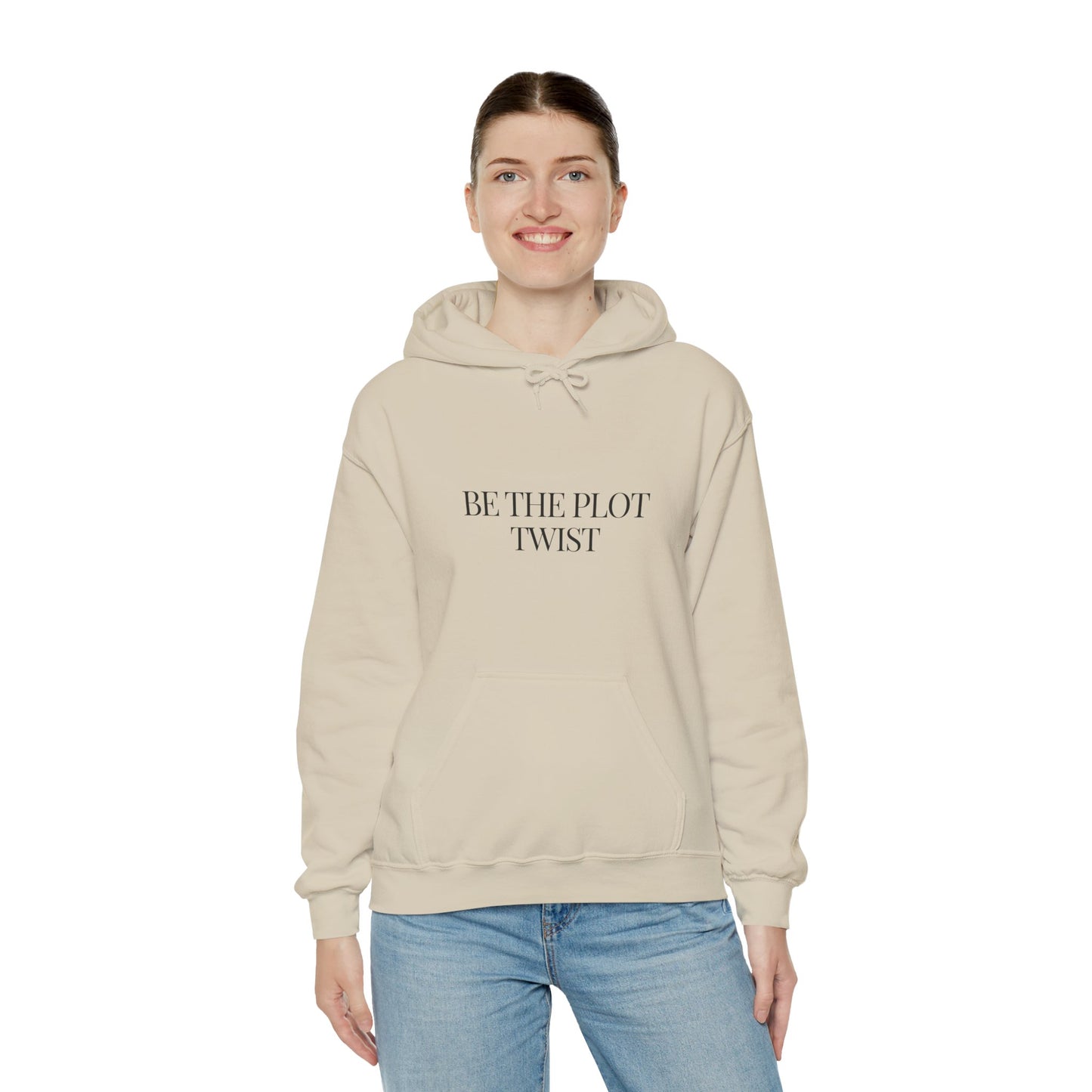 "Be the Plot Twist" Hoodie by NooréeWrites