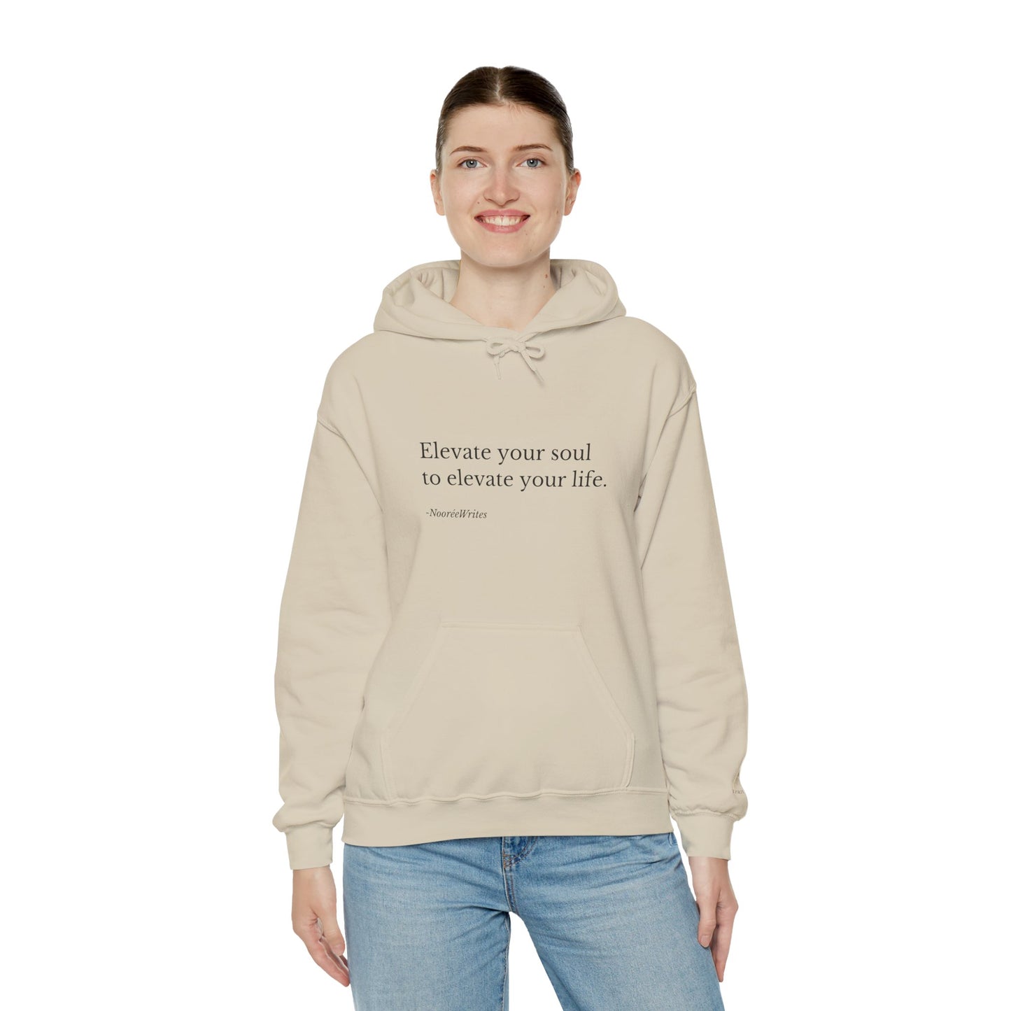 "Elevate Your Soul" Hoodie by NooréeWrites