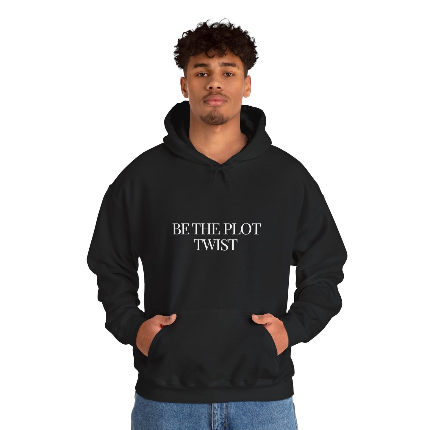 “Be the Plot Twist” Limited Edition QR Code Hoodie by NooréeWrites