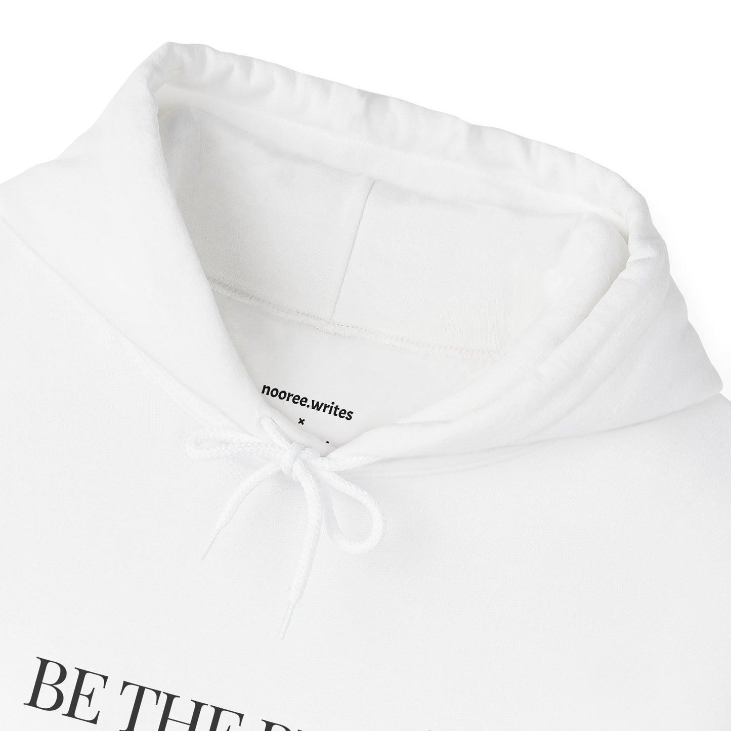 “Be the Plot Twist” QR Code Hoodie