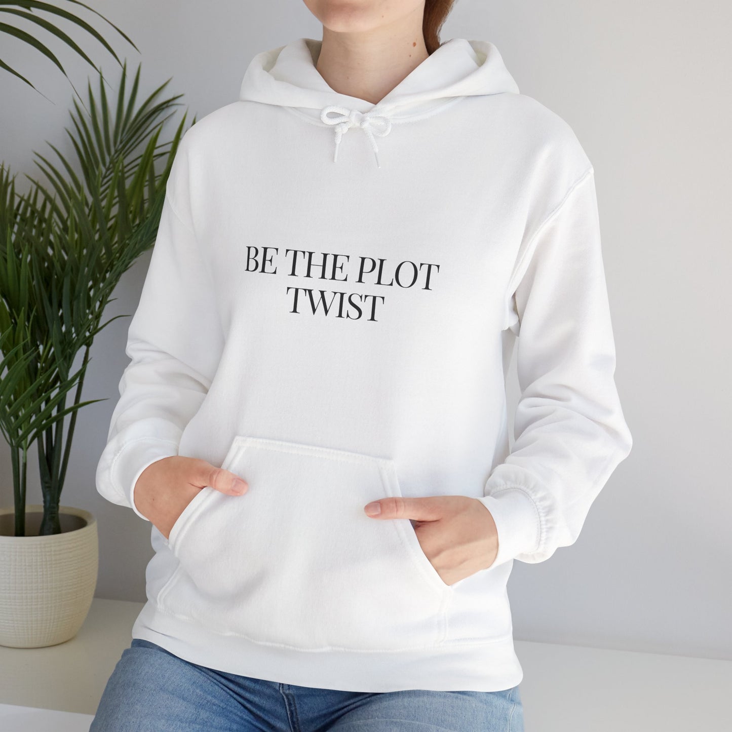 "Be the Plot Twist" Hoodie by NooréeWrites